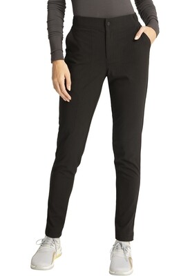 Cherokee Statement Zip Fly Front Tapered Leg Pant