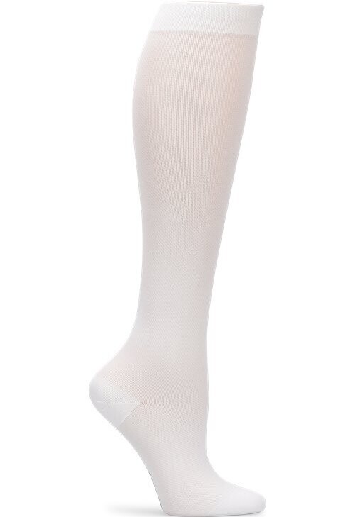 Nurse Mates Lightweight Compression Sock White