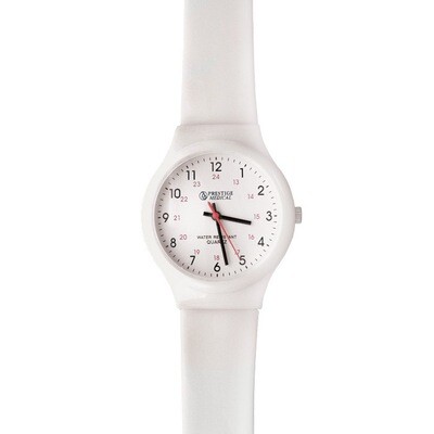 Prestige Medical Student Scrub Watch, Color: White