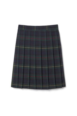 French Toast Plaid Pleated Skirt