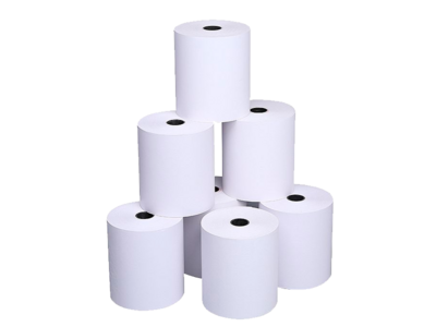 ​Rollos Papel Bond 76X70mm. 5 unidades