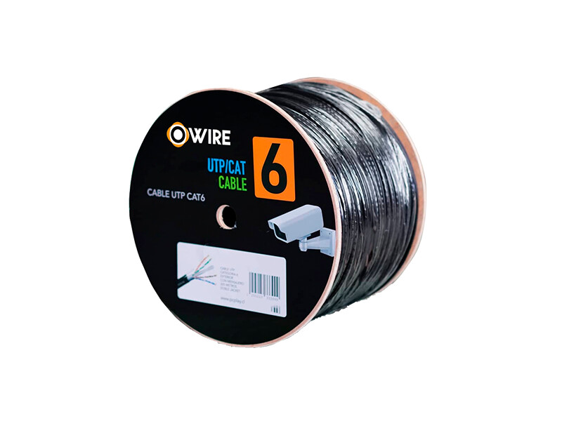Cable UTP CAT-6 (100% Cobre) 0.56mm - Blindado