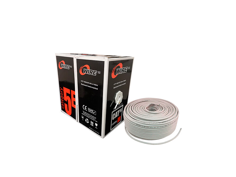 Cable UTP CAT-5 (70% Cobre)