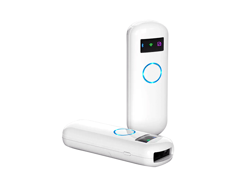 Lector de Códigos de Barras Portátil – Escáner Inalámbrico Bluetooth 2D CRM-3303