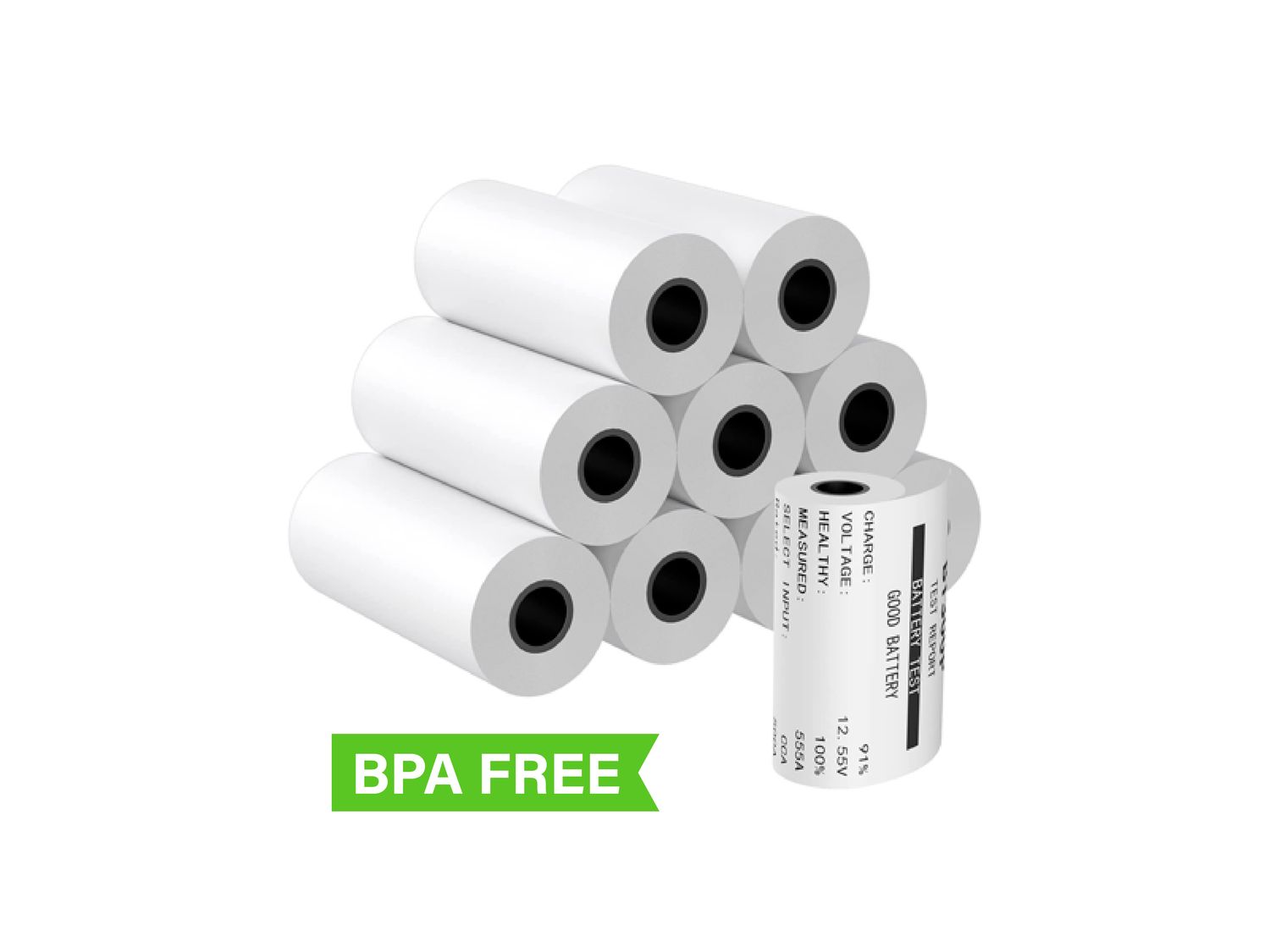 ​Rollos Papel Térmico 57X40mm. 5 unidades