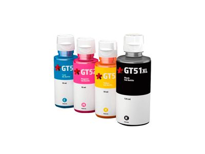 Tinta para HP GT51 / GT52 Tinta para HP GT51 / GT52