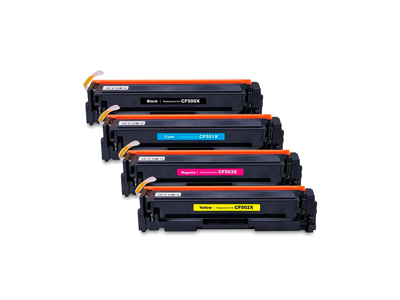 Toner HP 202X - CF500X / CF501X / CF502X / CF503X Toner HP 202X - CF500X / CF501X / CF502X / CF503X