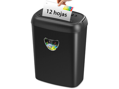 Máquina trituradora de papel de corte cruzado CD210P