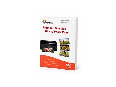 Papel Fotográfico Brillante ProPaper Direct 5R | 240g | 100 Hojas | Premium One Side Glossy Papel Fotográfico Brillante ProPaper Direct 5R | 240g | 100 Hojas | Premium One Side Glossy