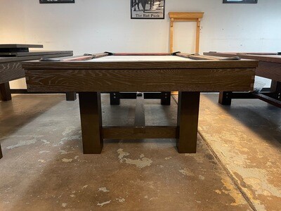 7' or 8' Montana Pool Table (Antique Gray)