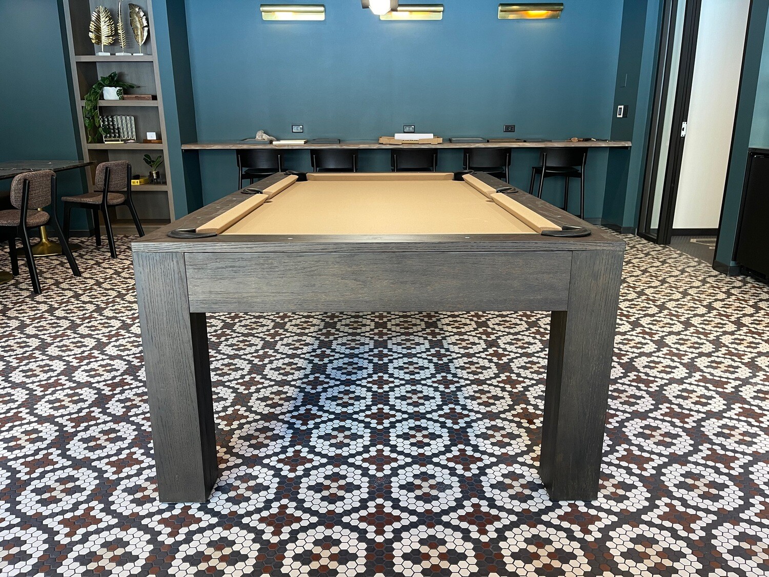 *Antique Gray* 7' Oslo Pool Table
