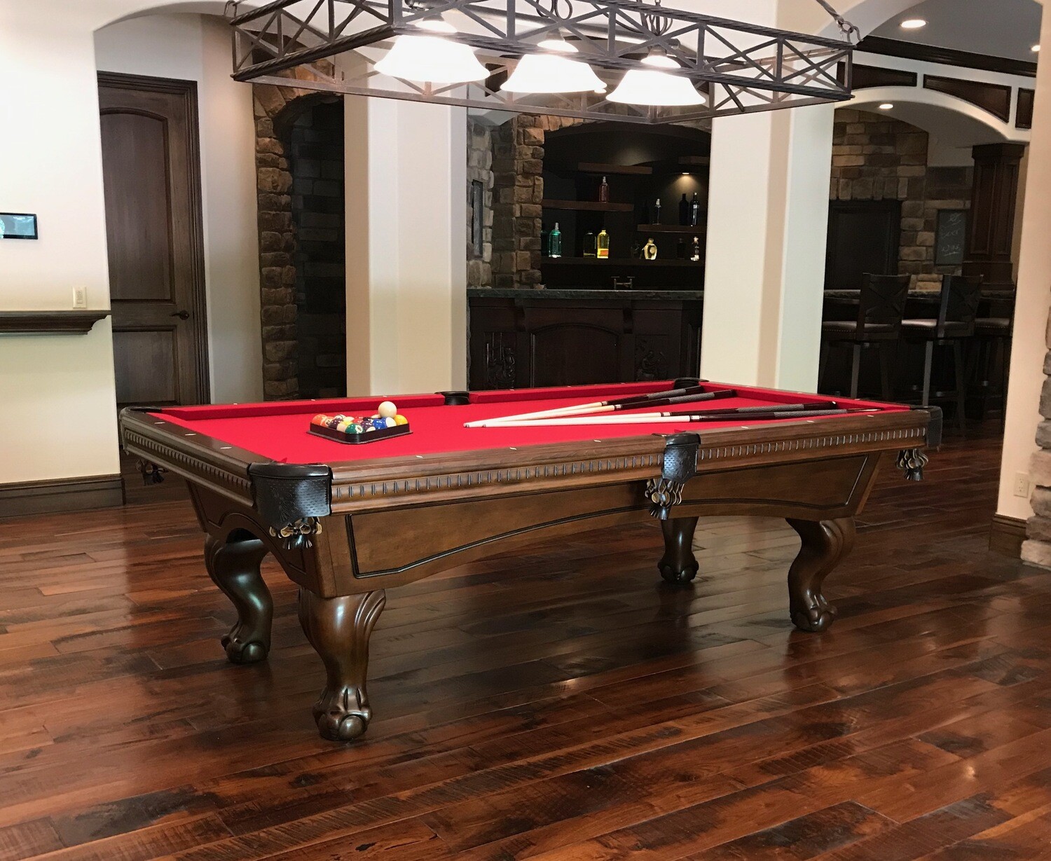 7 Foot 'Dark Walnut' Savannah Pool Table