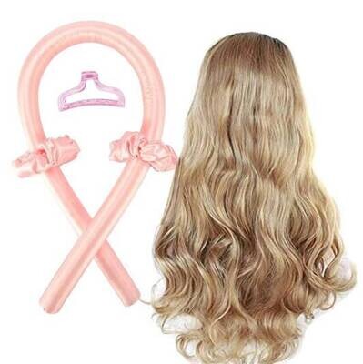 Women Heatless Curling Rod Headband No Heat Hair Curlers Ribbon