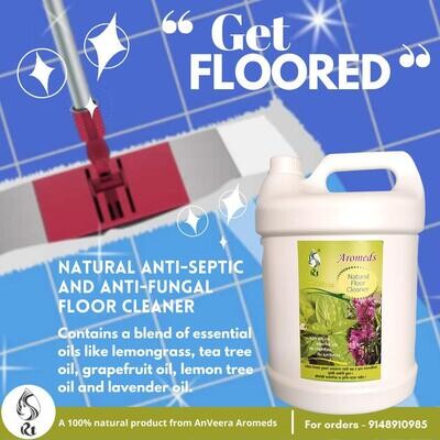100% Natural Floor Cleaner- 5L-Infused with Lemongrass Oil