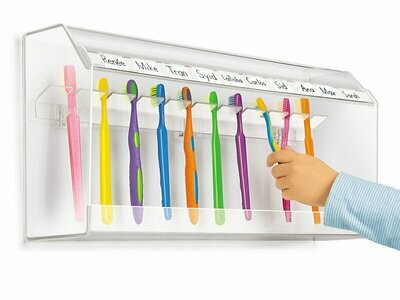 Zahnbürstenhalter-Set für 36 Kinder (1x Maxi & 1x Mini) Zahnbürstenhalter-Set für 36 Kinder (1x Maxi & 1x Mini)