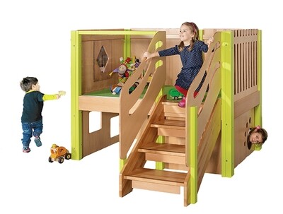 Spielburg Modell Mini freistehend (Höhe 70cm) Spielburg Modell Mini freistehend (Höhe 70cm)