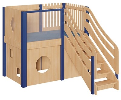 Spielburg Modell Mini freistehend (Höhe 99cm) Spielburg Modell Mini freistehend (Höhe 99cm)