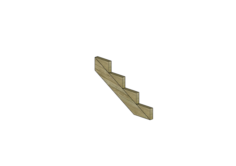 148mm x 4 kestopuinen reisilankku JYRKKÄ