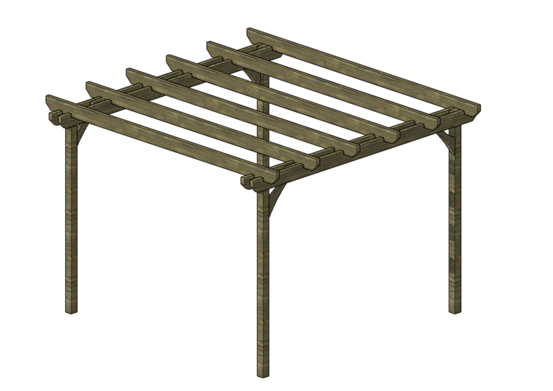 Pergola 3x3