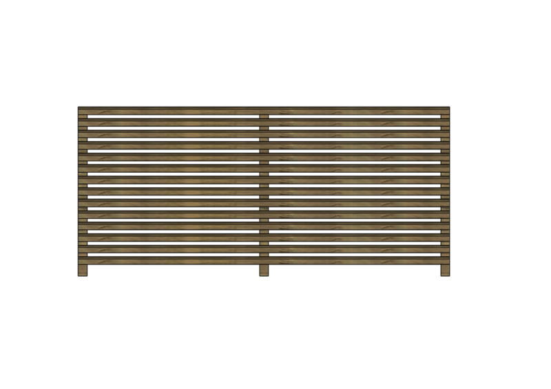 Rimakaide-Elementti 910 x 2000