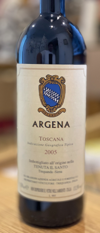Supertuscan ARGENA 2005 Tenuta il Santo Supertuscan ARGENA 2005 Tenuta il Santo