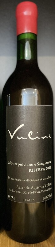 Rosso di Vulini Riserva 2018 Rosso di Vulini Riserva 2018