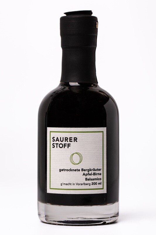 Balsamico Saurerstoff, Balsamico aus Vorarlberg 