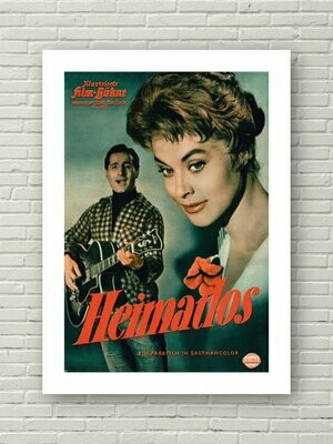 A3-Poster HEIMATLOS | Freddy Quinn, Marianne Hold
