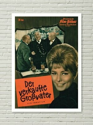 A3-Poster DER VERKAUFTE GROSSVATER | Hans Moser, Vivi Bach