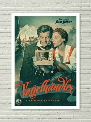 A3-Poster DER VOGELHÄNDLER | Eva Probst, Gerhard Riedmann
