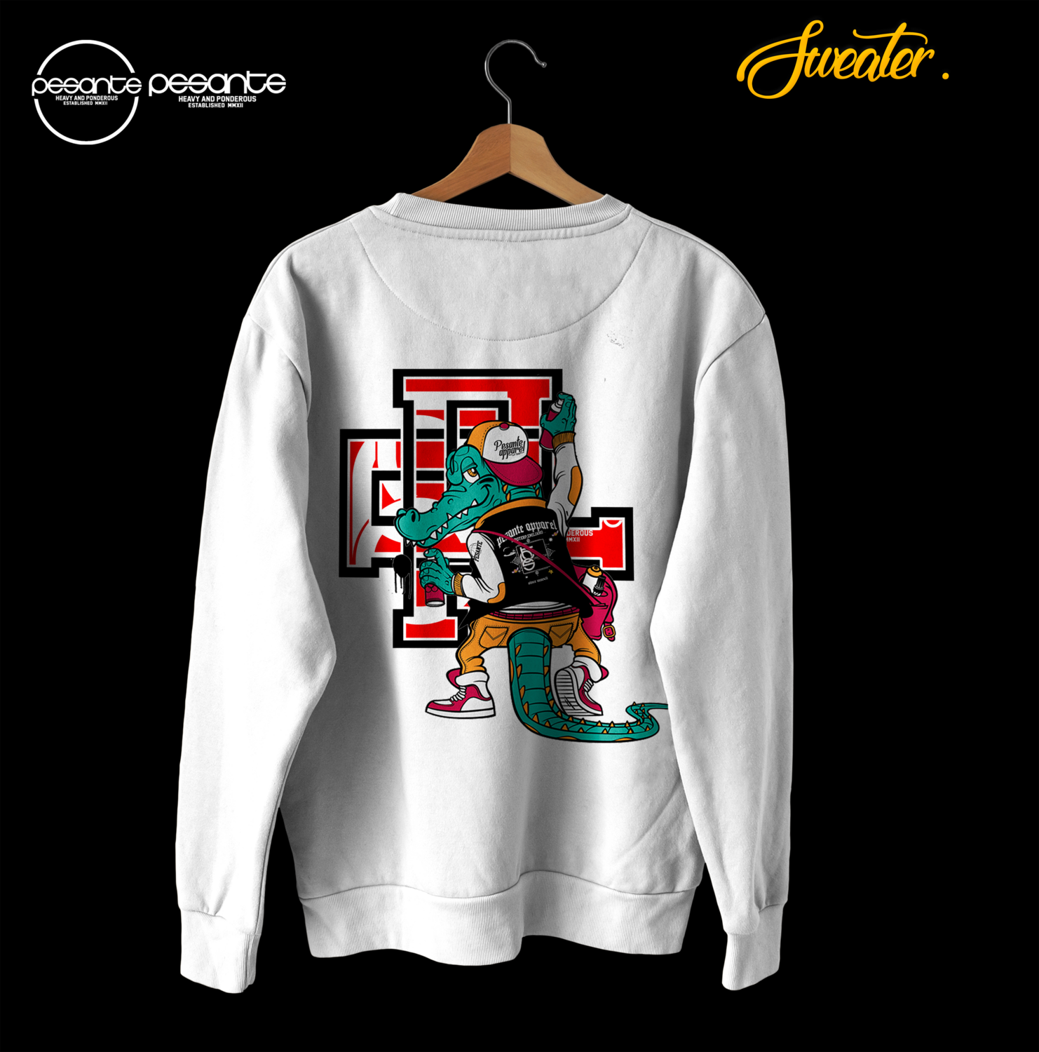 SOLID GRAPHIC SWEATERS