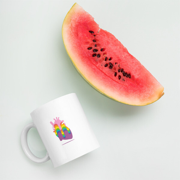 Love heart Mug