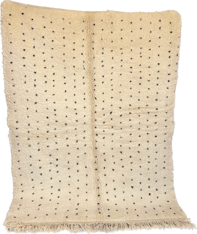 Alfombra Lana Beni Ouarain Noujoum 218x167 cm