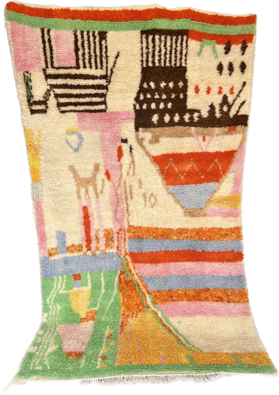 Alfombra Lana Azilal Nejwa  250x150 cm