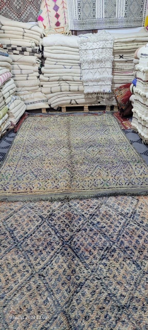 Alfombra vintage Beni Mguild Sana  280x185 cm