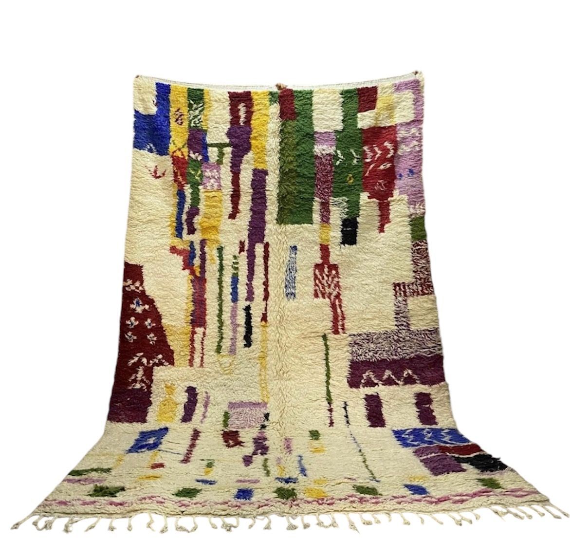 Alfombra vintage Beni Mguild Farida  256x150cm