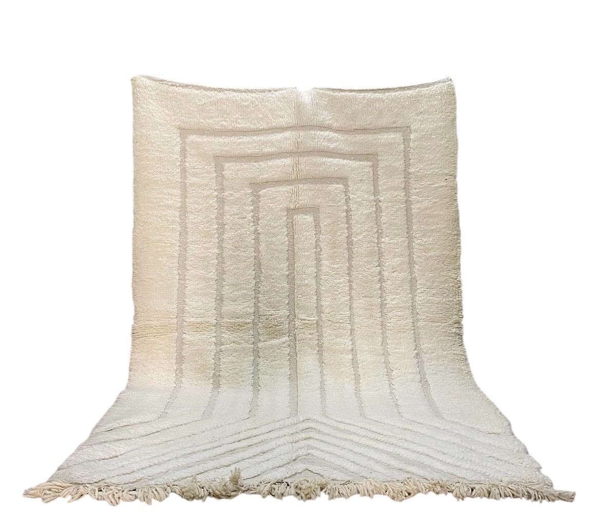 Alfombra Lana Beni Ouarain Asafar 300x200 cm