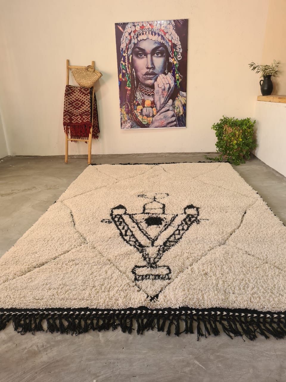 Alfombra Lana Beni Ouarain Personalizable