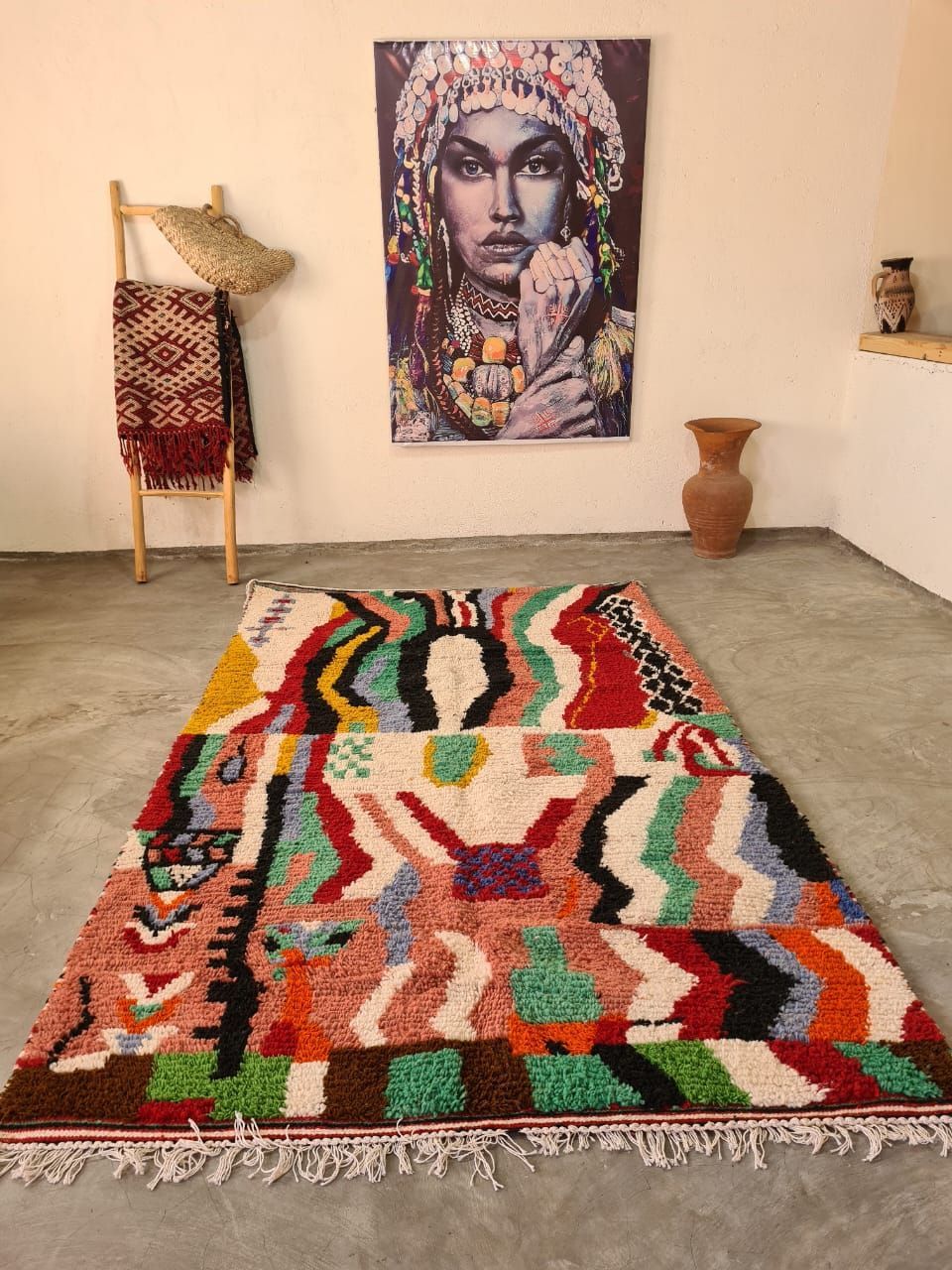 Alfombra Lana Beni Ouarain Personalizable