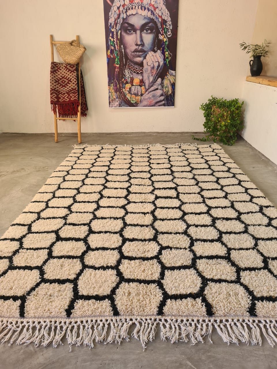 Alfombra Lana Beni Ouarain Personalizable
