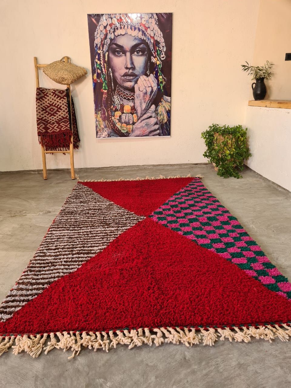 Alfombra Lana Beni Ouarain Personalizable