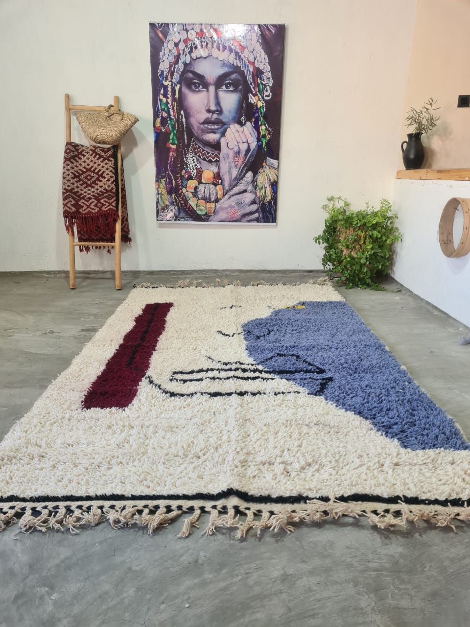 Alfombra Lana Beni Ouarain Personalizable