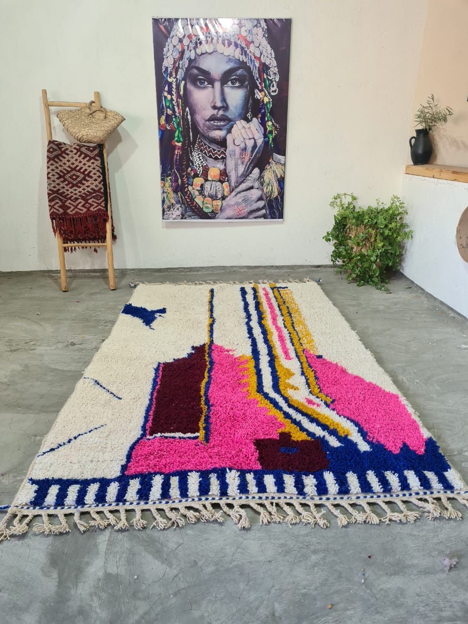 Alfombra Lana Beni Ouarain Personalizable