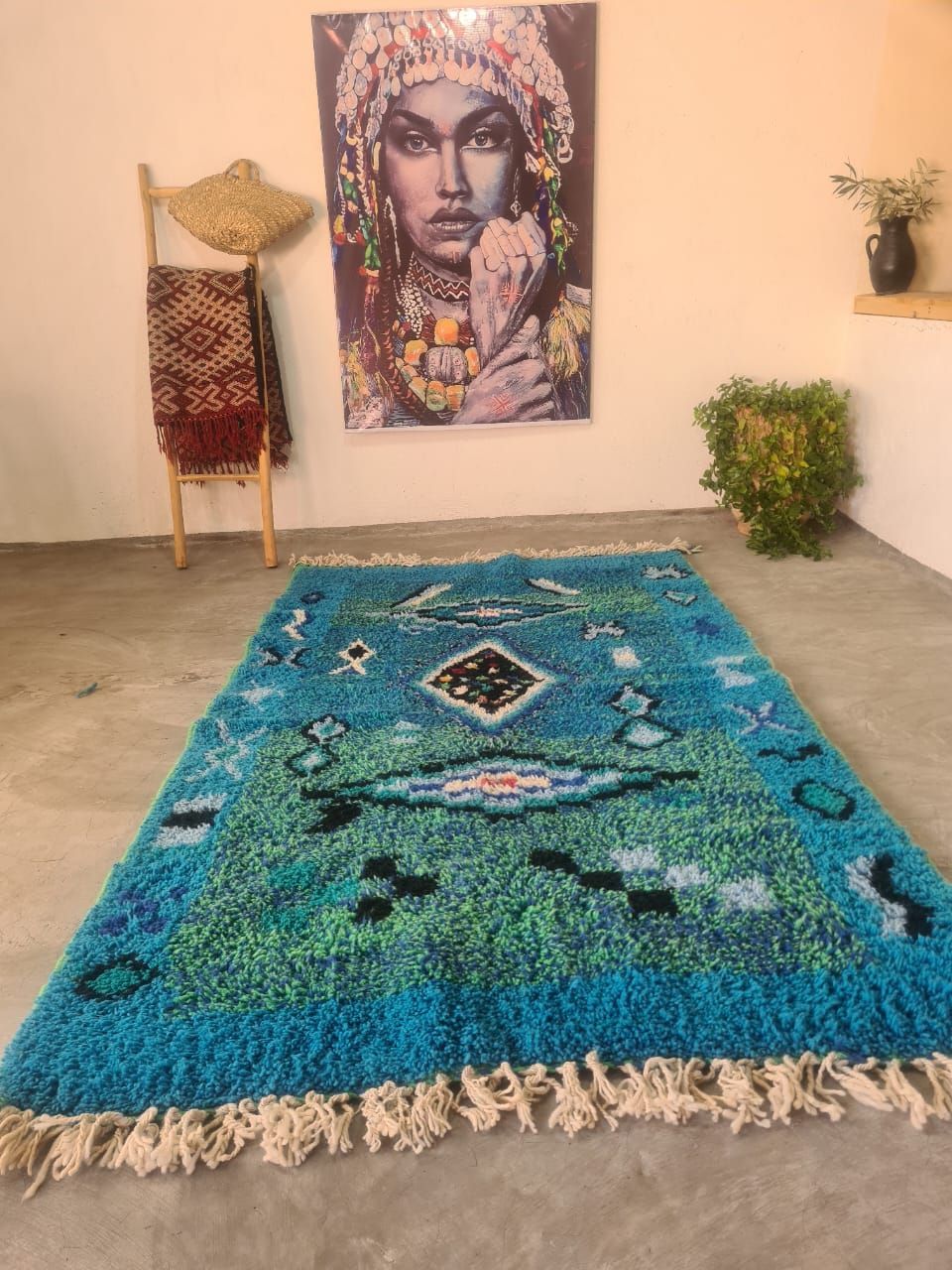 Alfombra Lana Beni Ouarain Personalizable