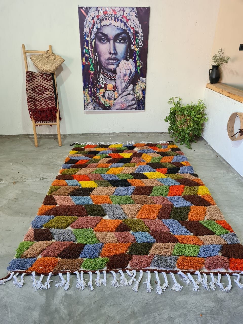 Alfombra Lana Beni Ouarain Personalizable