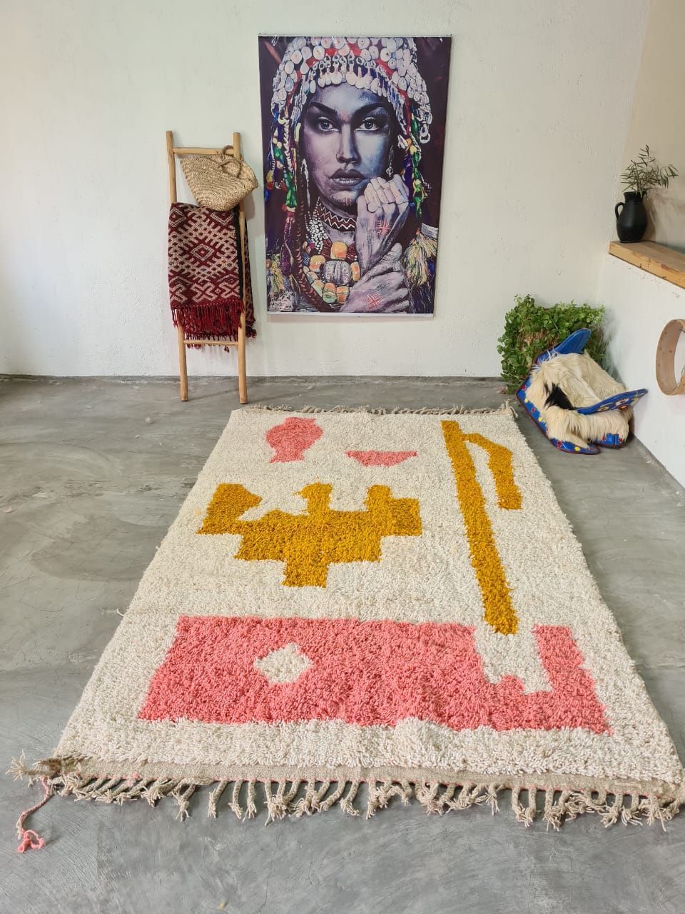 Alfombra Lana Beni Ouarain Personalizable