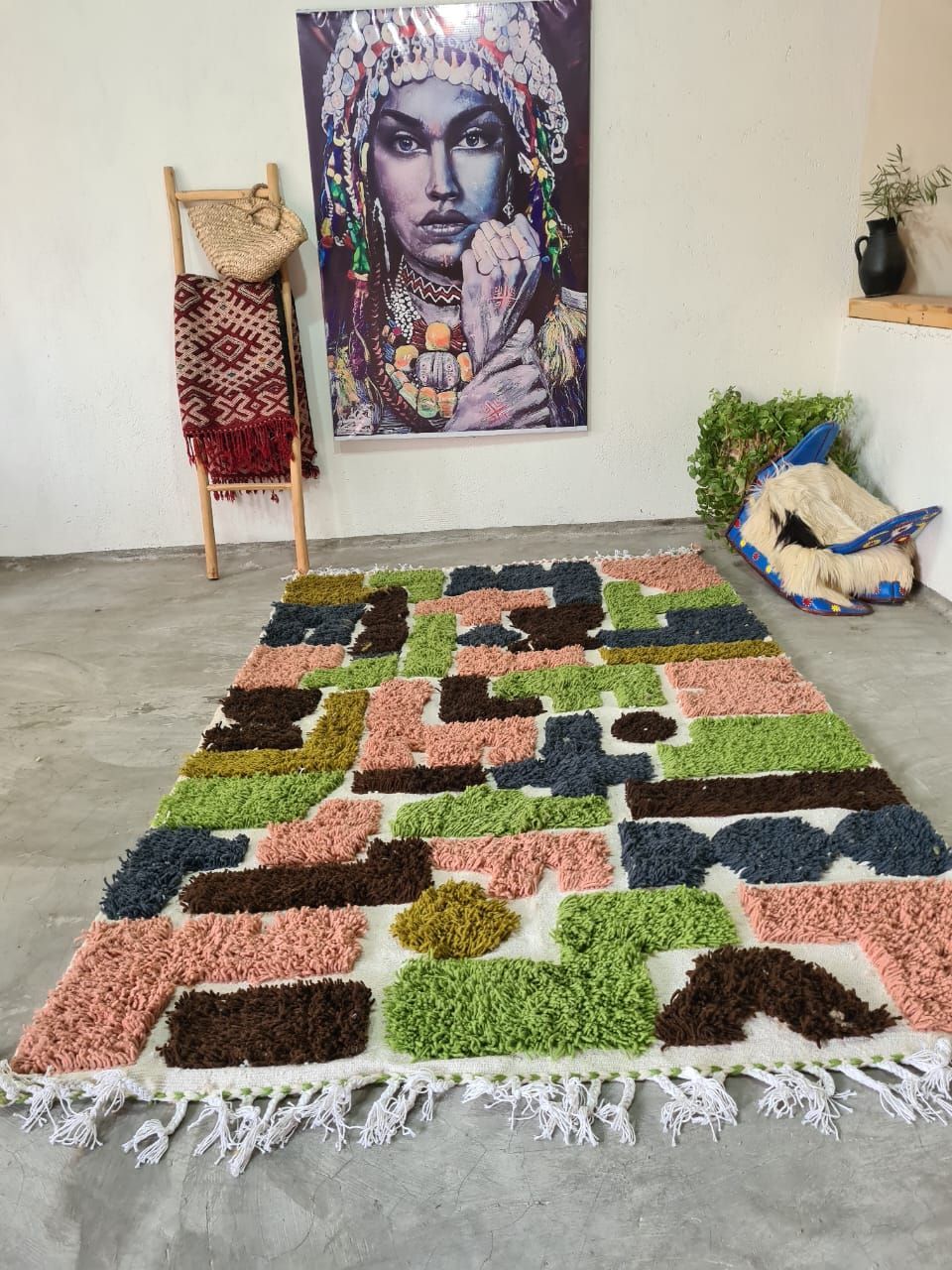 Alfombra Lana Beni Ouarain Personalizable