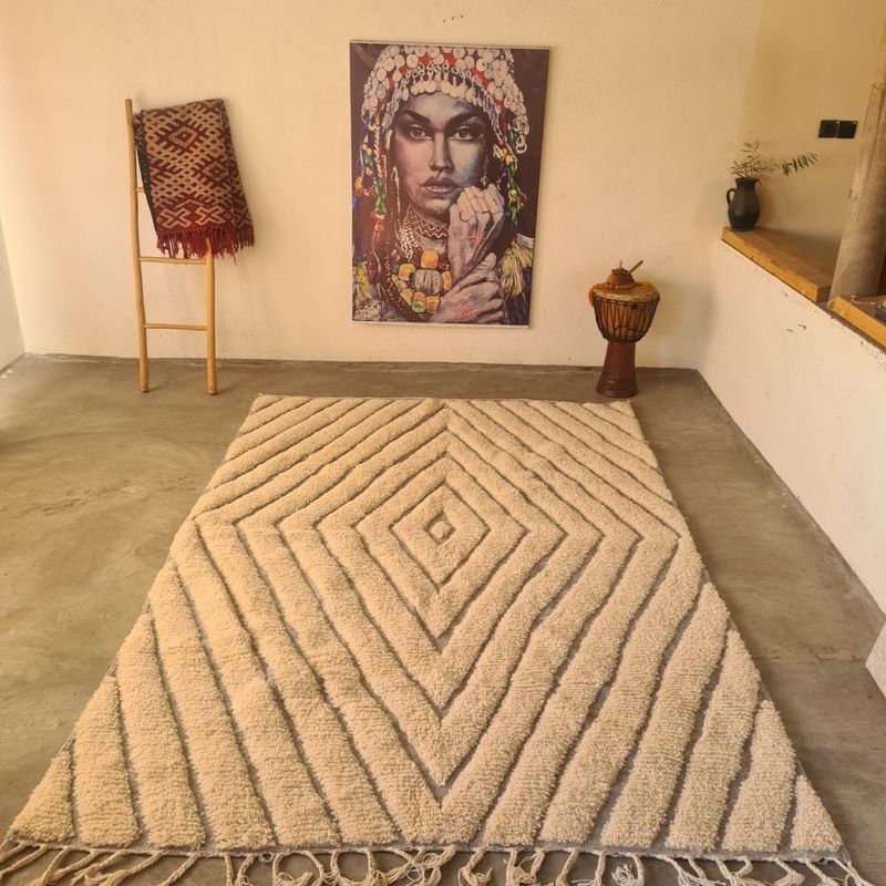 Alfombra Lana Beni Ouarain Personalizable
