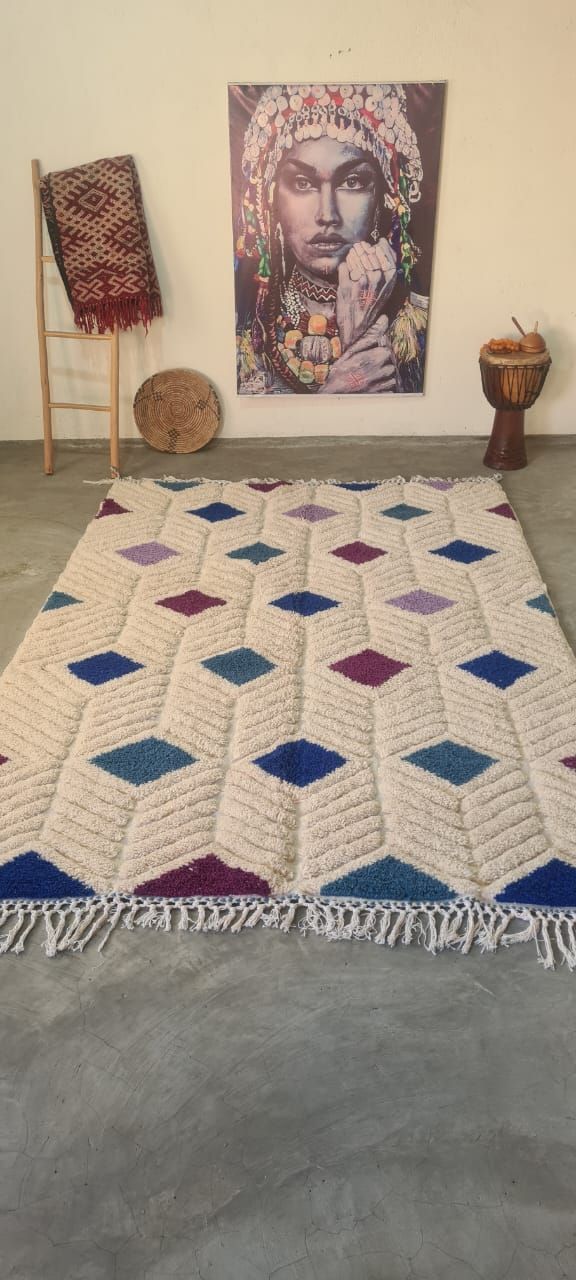 Alfombra Lana Beni Ouarain Personalizable