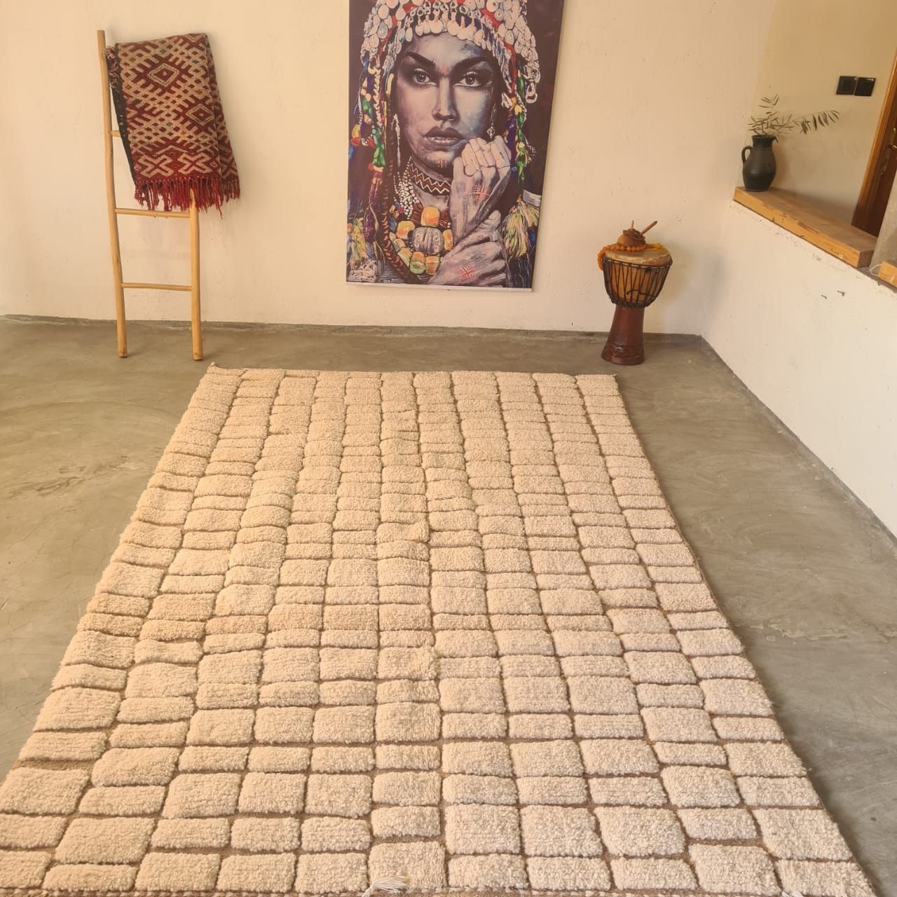 Alfombra Lana Beni Ouarain Personalizable
